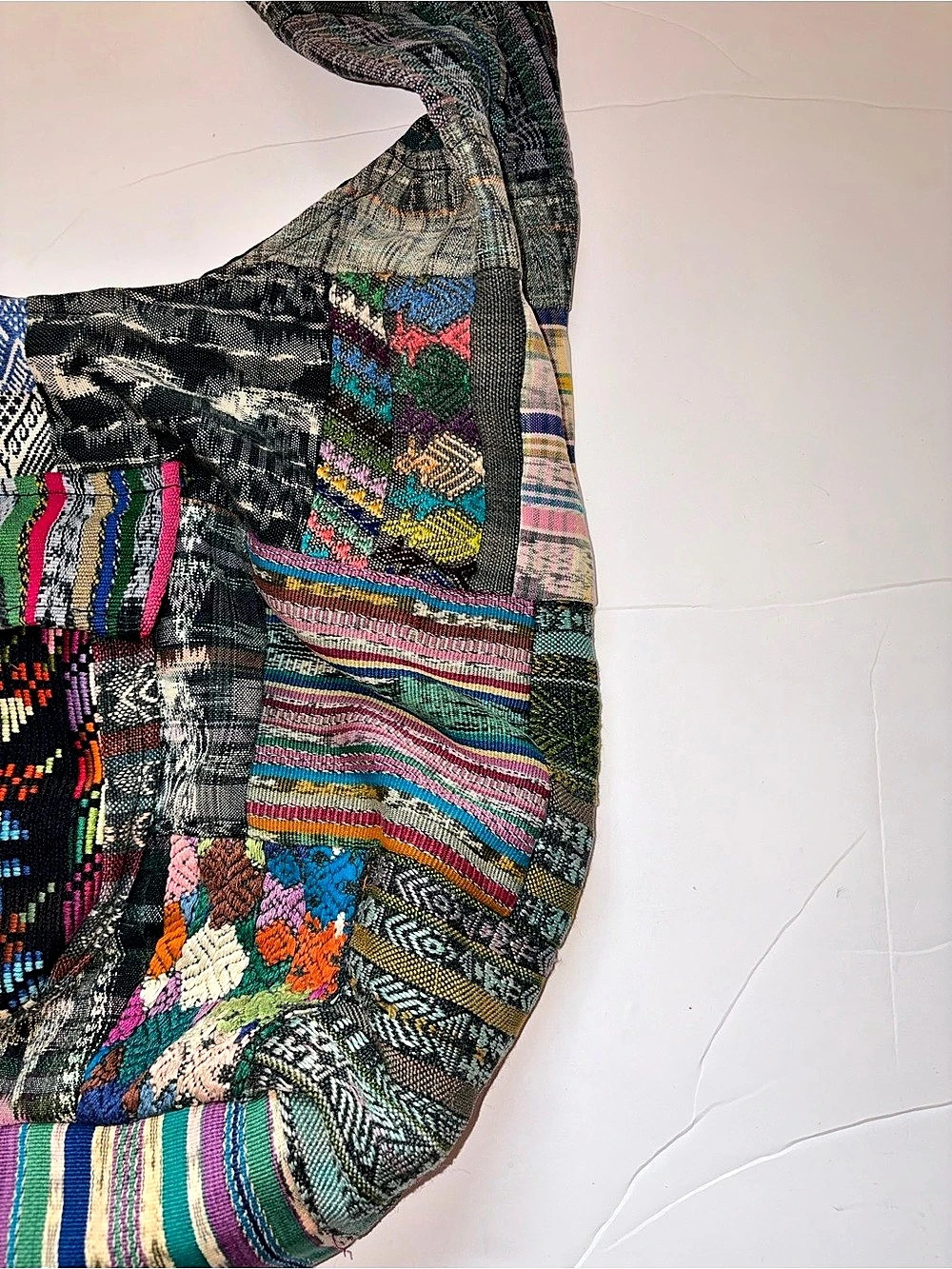 Multicolor Patchwork Bohemian Style Bag - Picture 8 of 16